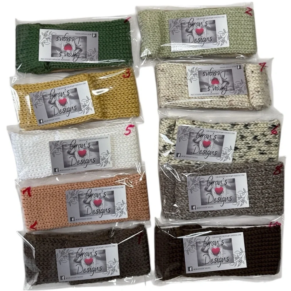 Bundle 2‎ Handmade Knitted headbands